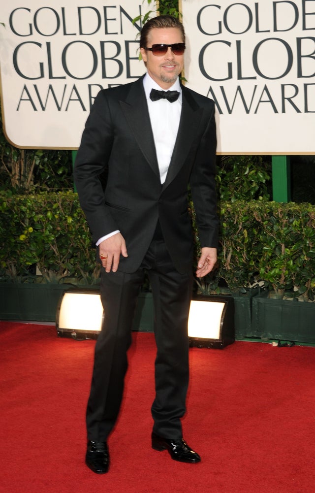 brad pitt at 68th Annual Golden Globe Awards 