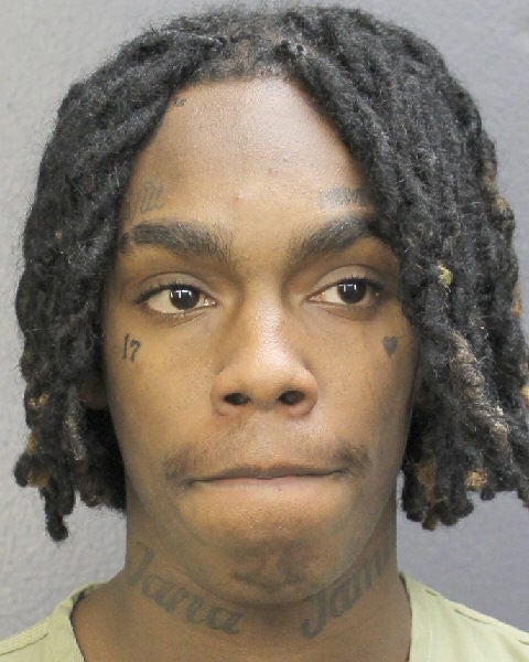 YNW Melly booking photo