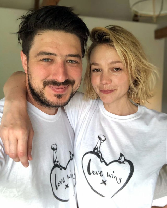 Marcus Mumford and Carey Mulligan