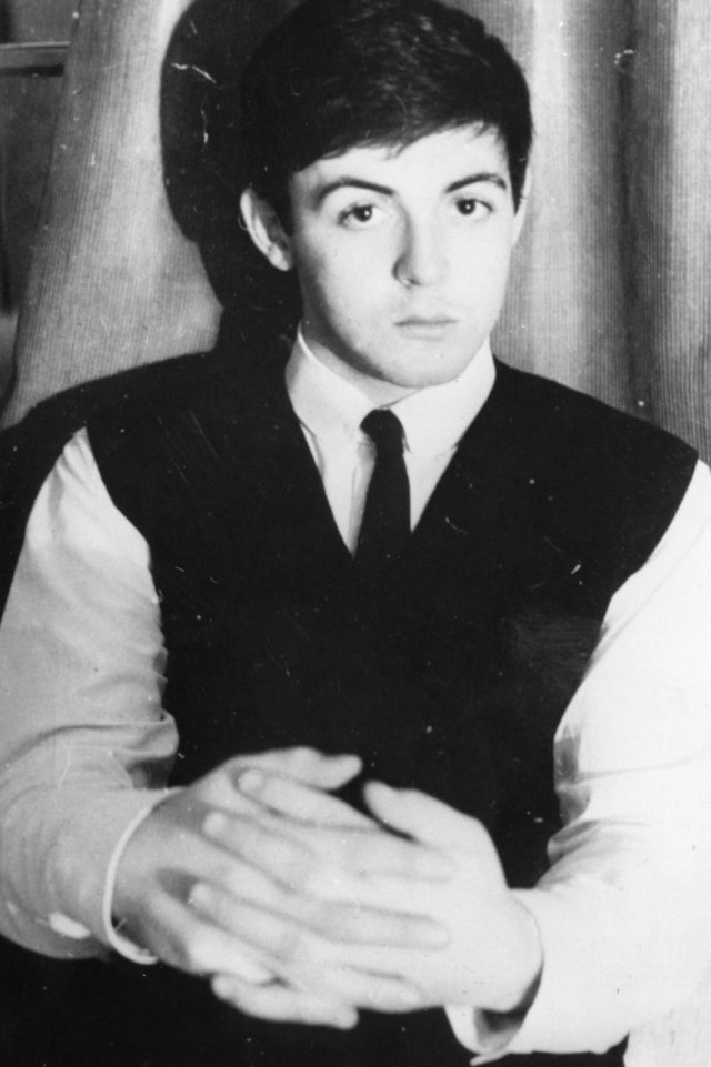 paul mccartney in 1962