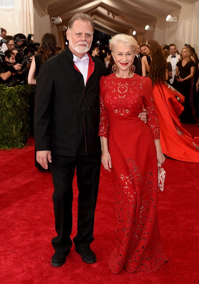 Helen Mirren and Taylor Hackford 2015