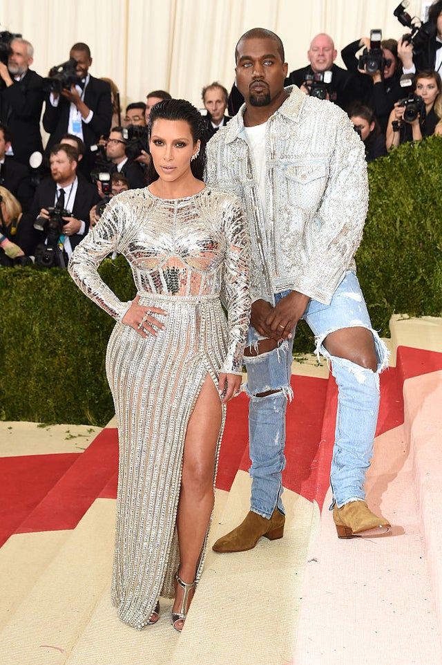 Kim Kardashian and Kanye West 2016