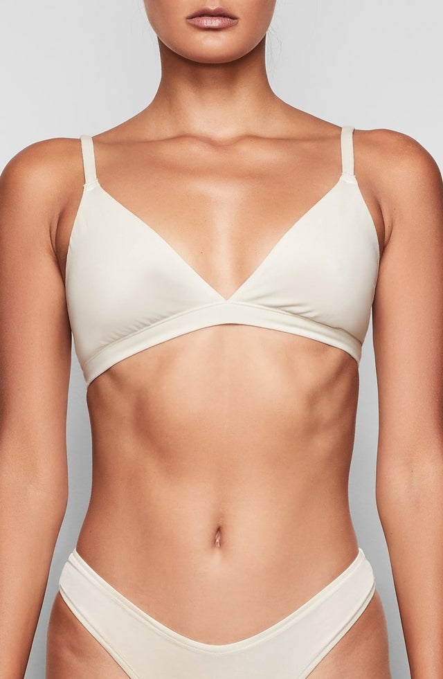 Cotton Triangle Bralette