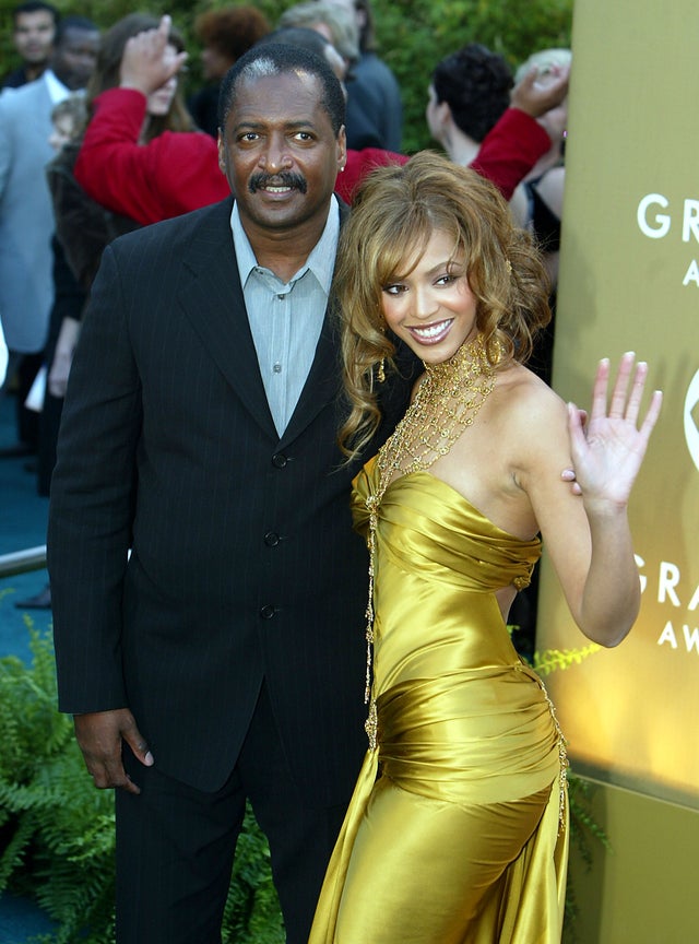 Matthew and Beyonce Knowles at 2004 GRAMMYs