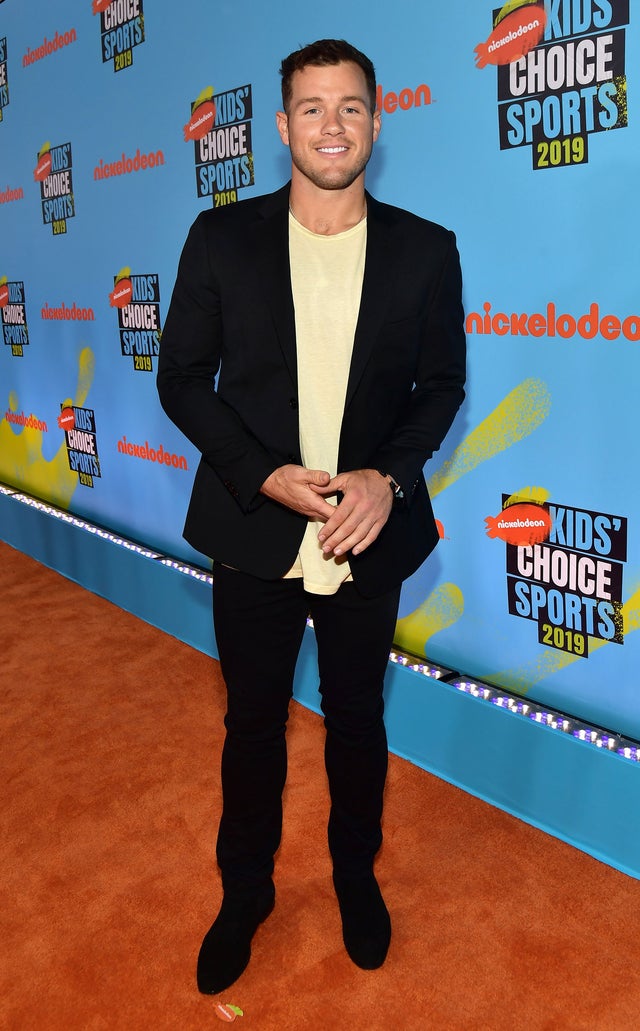 Colton Underwood at Nickelodeon Kids' Choice Sports 2019 