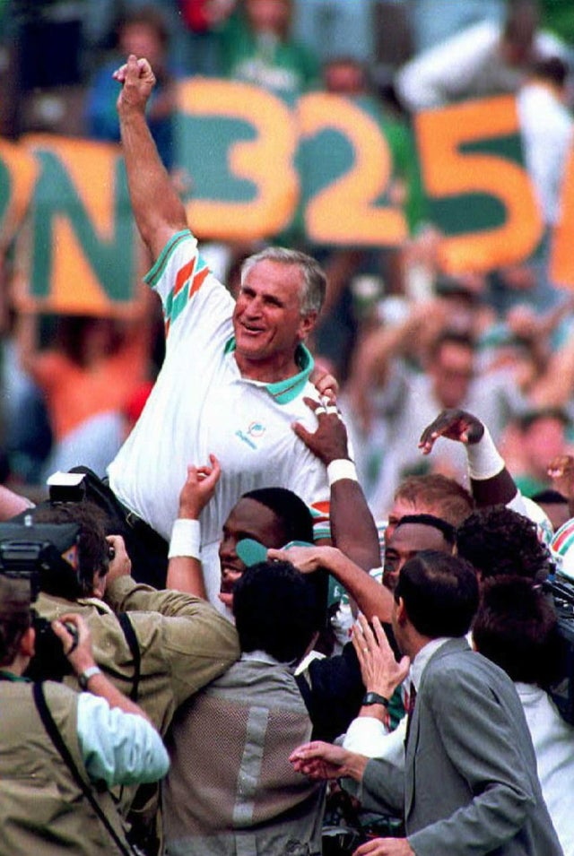 Don Shula: Legendary Miami Dolphins head coach who led the