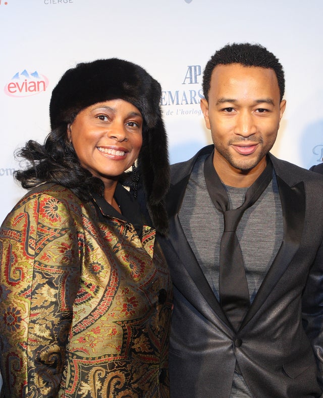 john legend and his mom