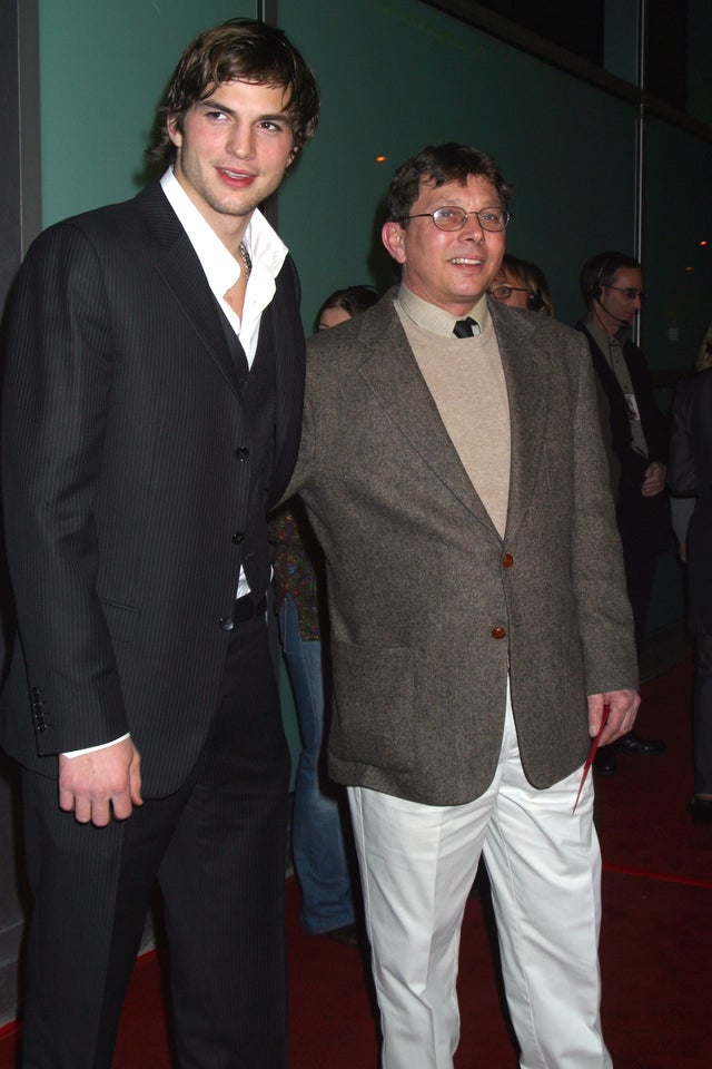 Ashton Kutcher and Larry Kutcher
