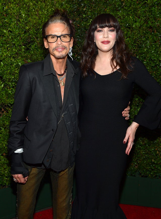 Steven Tyler and Liv Tylerat the premiere of 20th Century Fox's "Ad Astra"