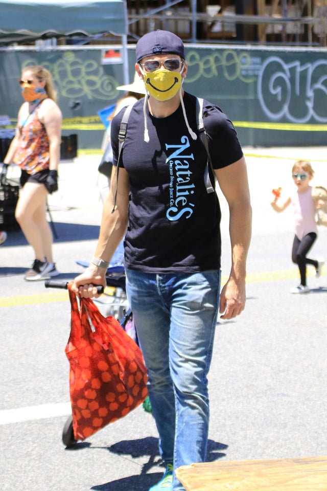 joel mchale at farmers market