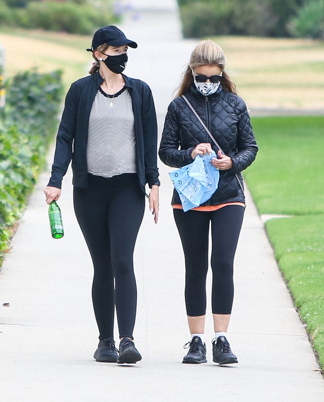 Katherine Schwarzenegger and Maria Shriver in LA on june 24