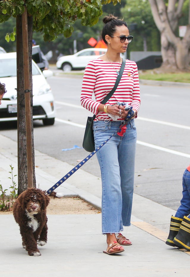 Jordana Brewster is seen on June 25 in LA