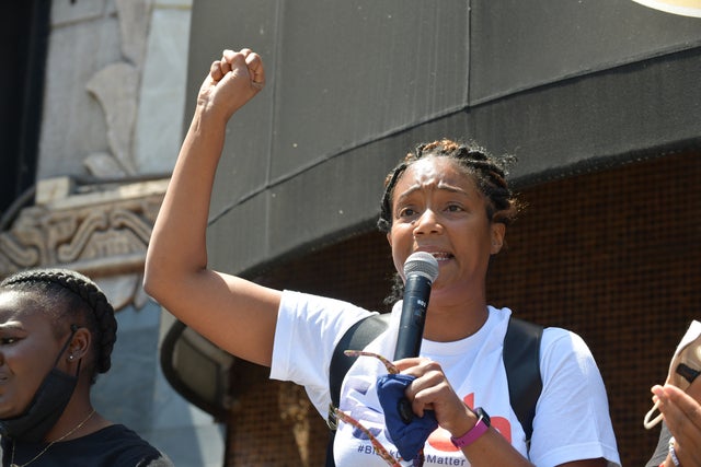 Tiffany Haddish at The Laugh Factory's Say Their Names: A Civic Engagement Event