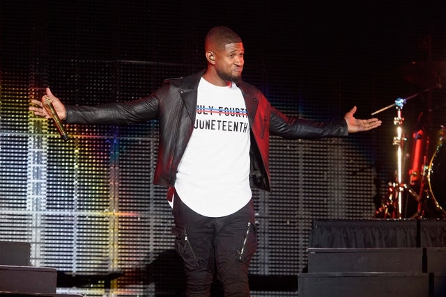 Usher performs at the 2015 Essence Music Festival on July 4, 2015 in New Orleans, Louisiana. 