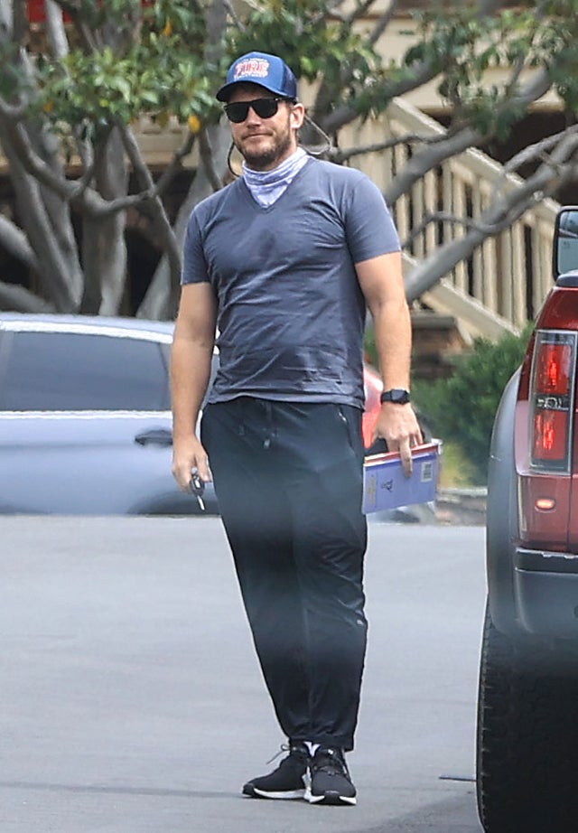 chris pratt in LA on 6/19