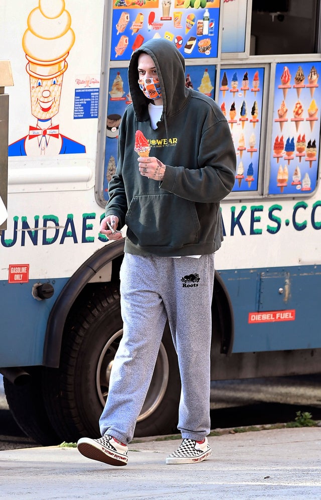 pete davidson at mr softee