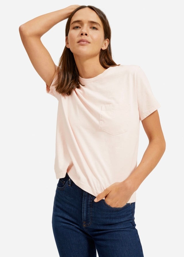 The Organic Cotton Box-Cut Pocket Tee