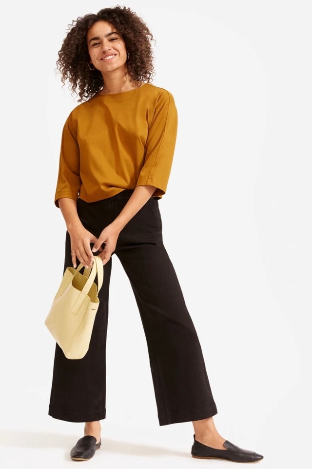 The Wide Leg Crop Pant