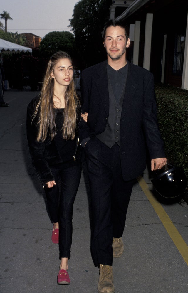 Sofia Coppola and Keanu Reeves