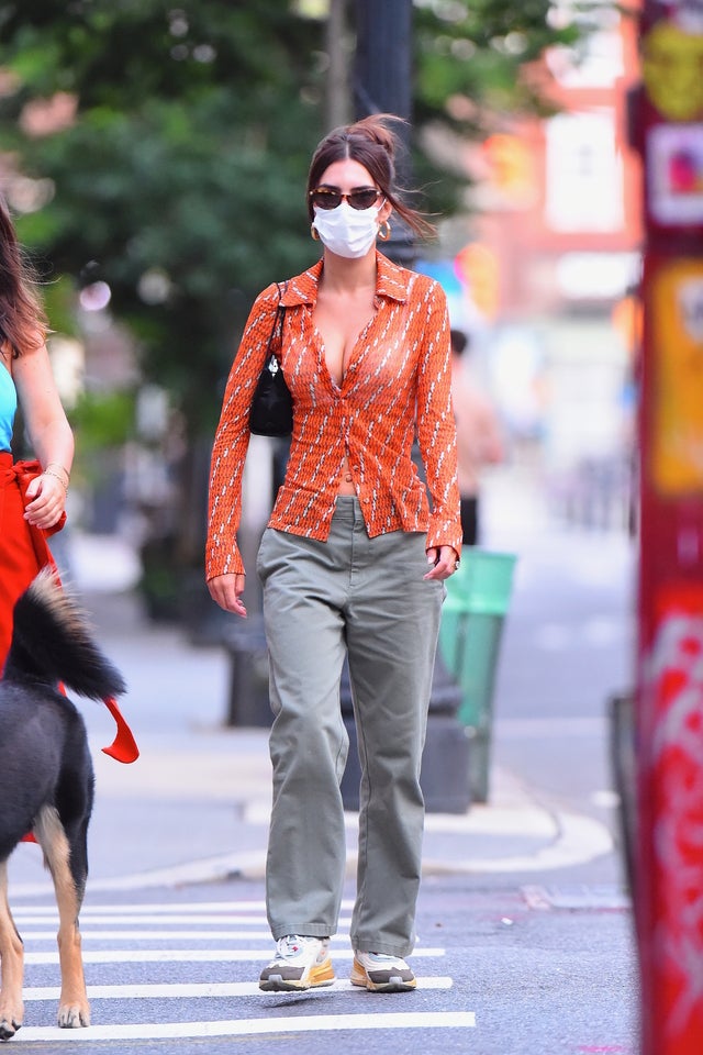 Emily Ratajkowski in nyc on july 29