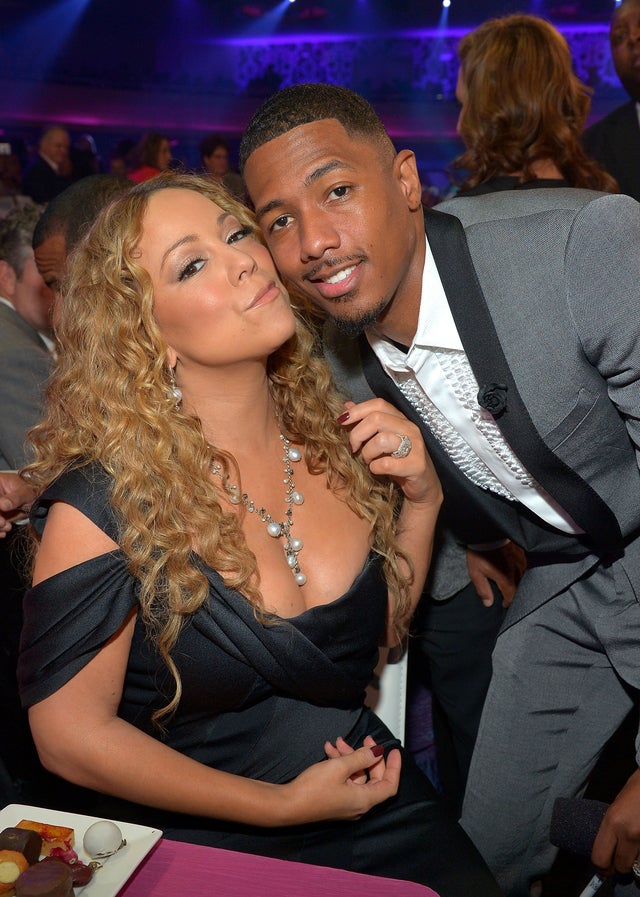 Nick Cannon and Mariah Carey at Nickelodeon's 2012 TeenNick HALO Awards 