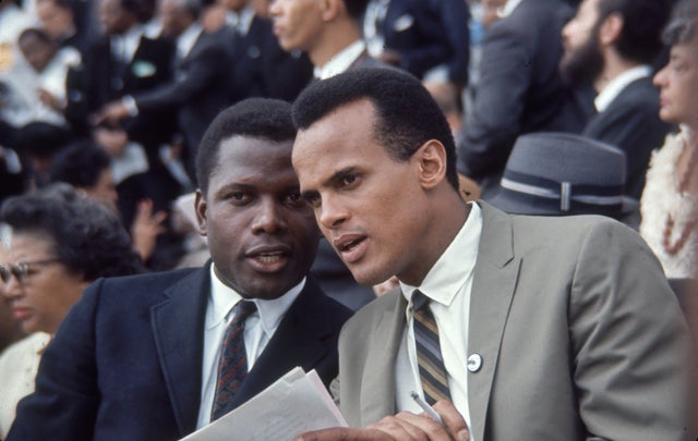 Sidney Poitier, Harry Belafonte 