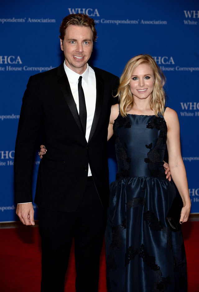 Dax Shepard and Kristen Bell at the 100th Annual White House Correspondents' Association Dinner 