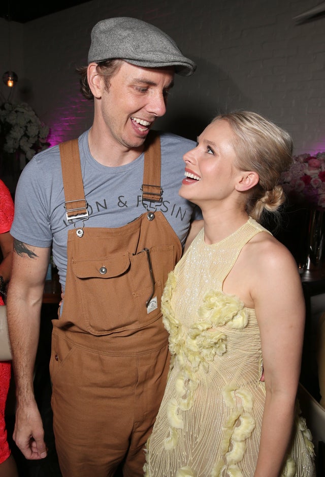 Dax Sheperd and Kristen Bell at the after party for the premiere of bad moms