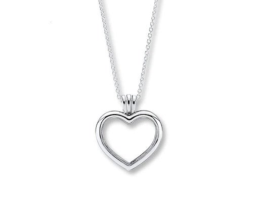 PANDORA 23.6" Locket Floating Heart Sterling Silver