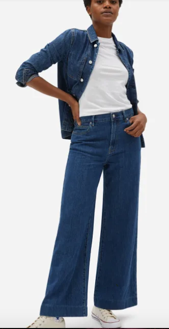 The Super-Soft Wide Leg Jean