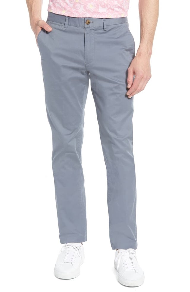  Summer Weight Slim Fit Stretch Chinos