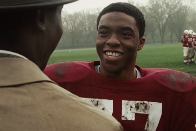 Cleveland Browns honor Chadwick Boseman, who played team's top pick in  movie 'Draft Day'