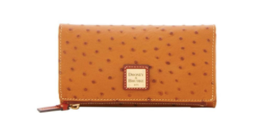 Ostrich Foldover Wallet