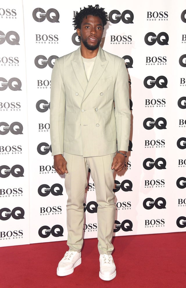 Chadwick Boseman at the GQ Men of the Year awards 2018