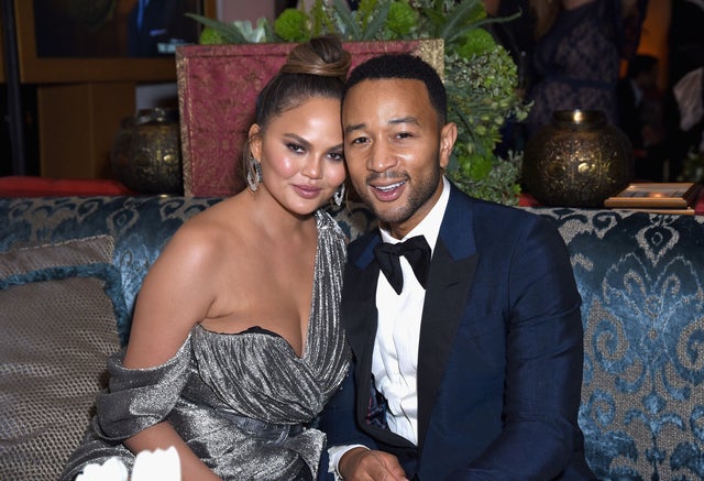 Chrissy Teigen and John Legend in 2018