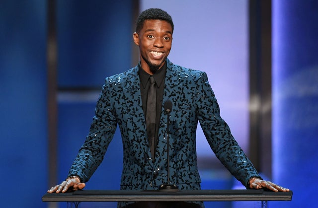 Chadwick Boseman speaks onstage during the 47th AFI Life Achievement Award honoring Denzel Washington