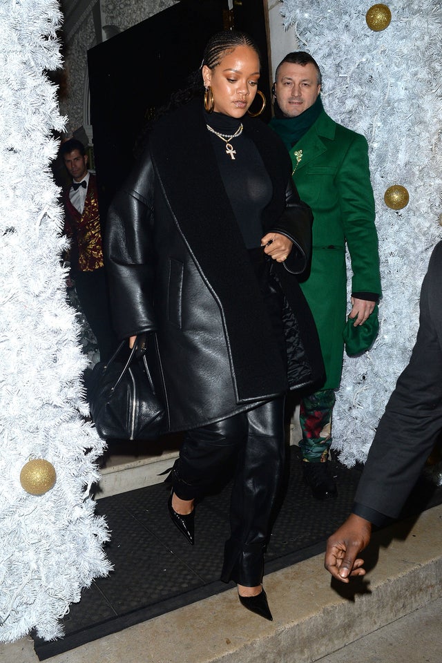 rihanna in london in dec 2019