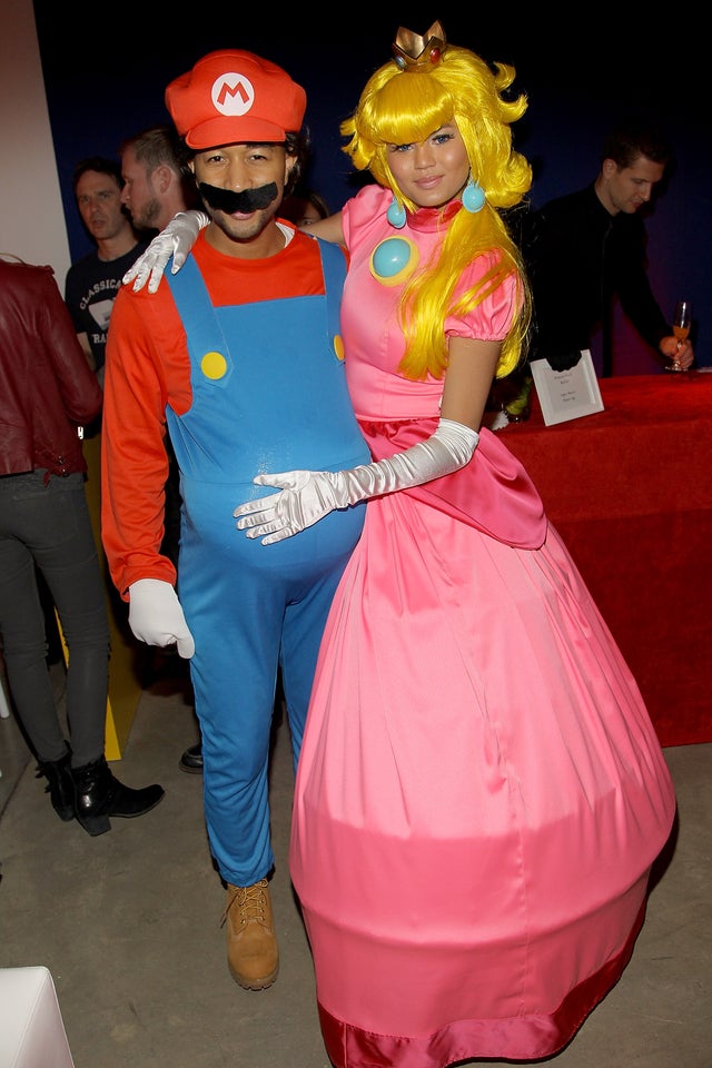 chrissy teigen 28th nintendo birthday