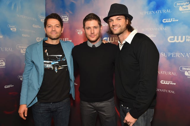 Misha Collins, Jensen Ackles and Jared Padalecki 