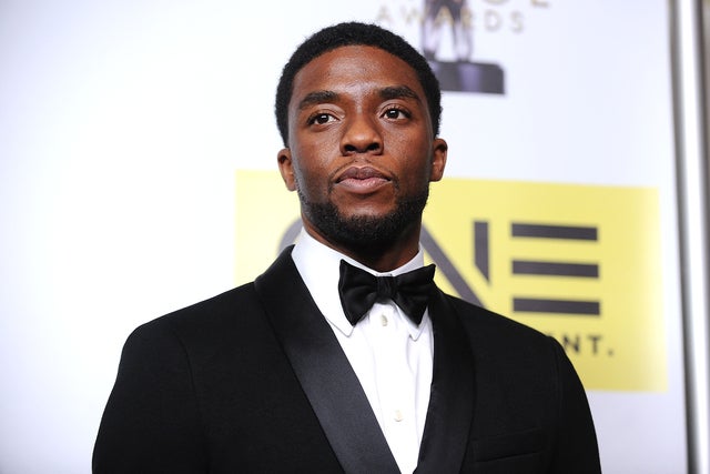 Chadwick Boseman at the 47th NAACP Image Awards