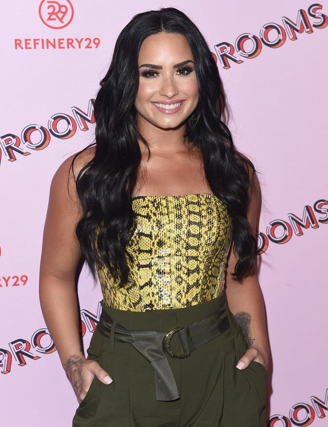 Demi Lovato at Refinery29 29Rooms LA in 2017