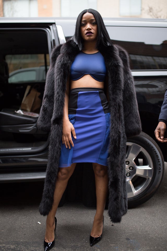 Keke Palmer at nyfw in 2018