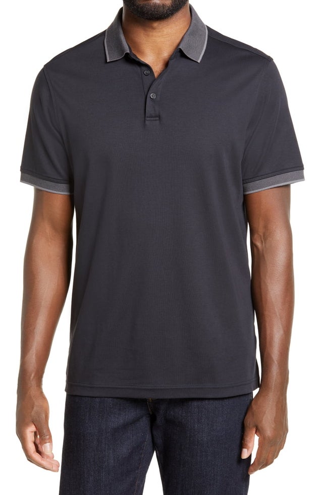 Short Sleeve Tipped Polo