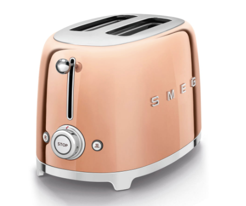 50s Retro Style Two-Slice Toaster