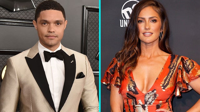 Trevor Noah and Minka Kelly