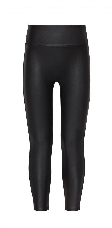 Girls Faux Leather Leggings