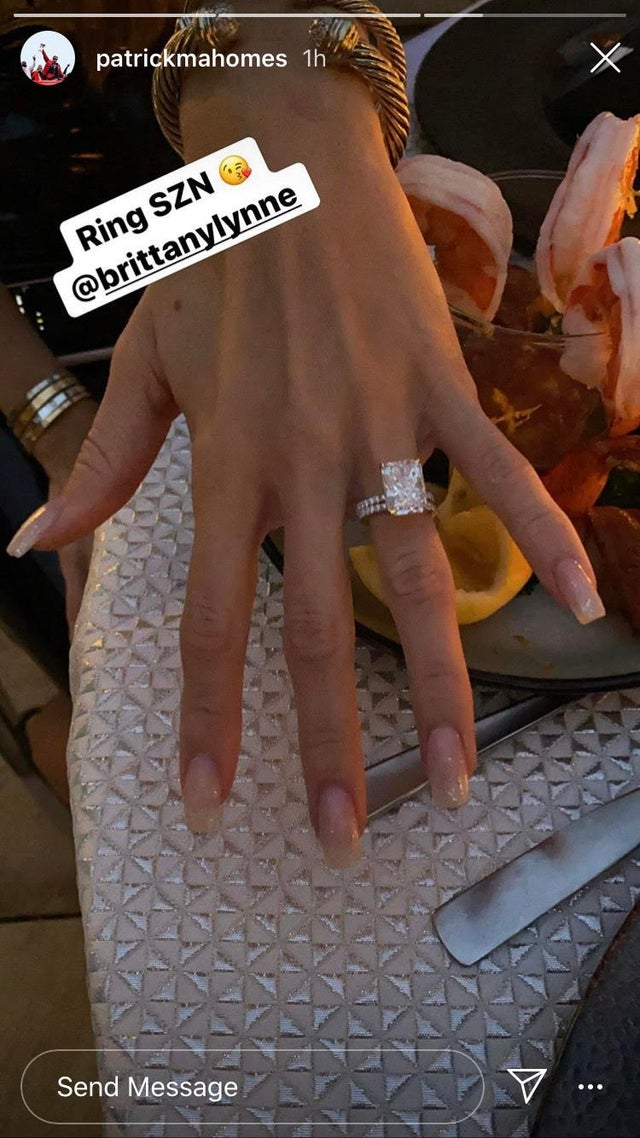 Patrick Mahomes Engaged to Longtime Girlfriend Brittany Matthews