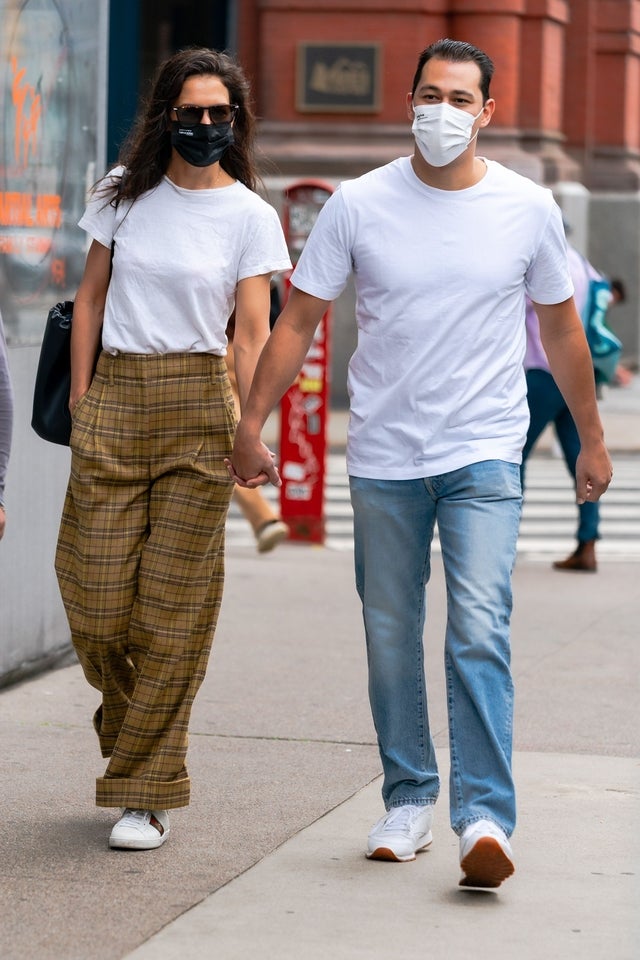 Katie Holmes and Emilio Vitolo Jr. 