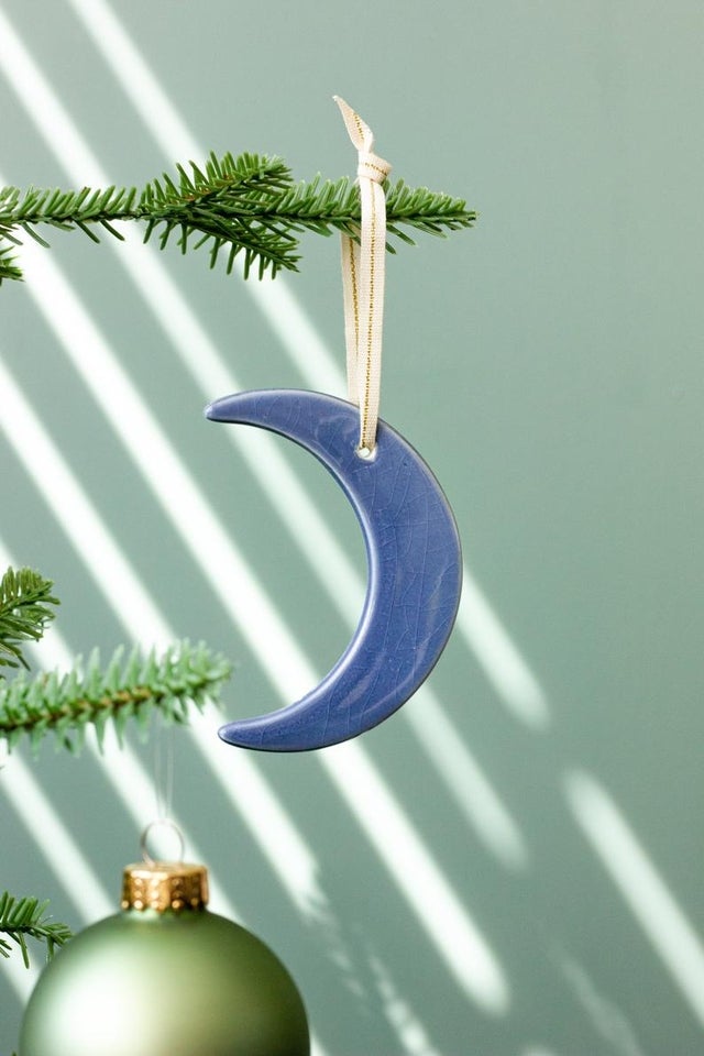 Half Baked Harvest x Etsy Ceramic Crescent Moon Ornament