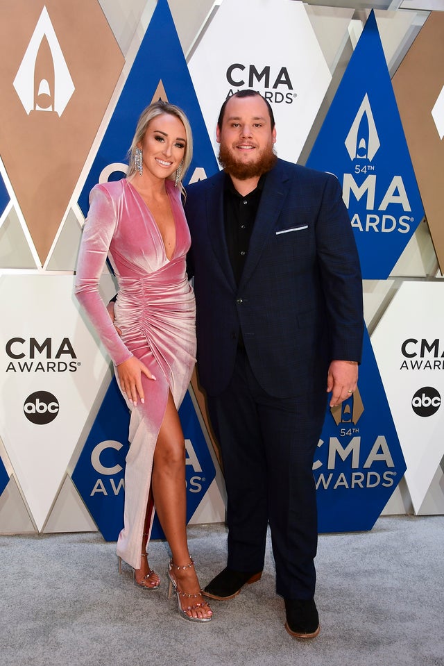 Luke Combs and Nicole Hocking